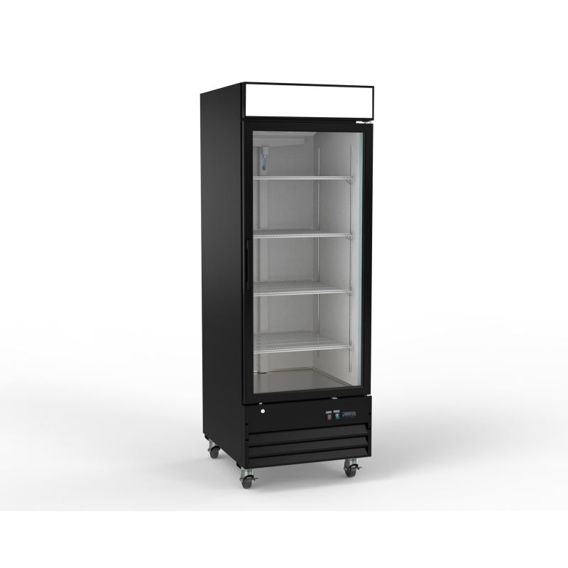 Réfrigérateur commercial Ancaster Food Equipment G23 avec porte simple vitrée de 28,3 po