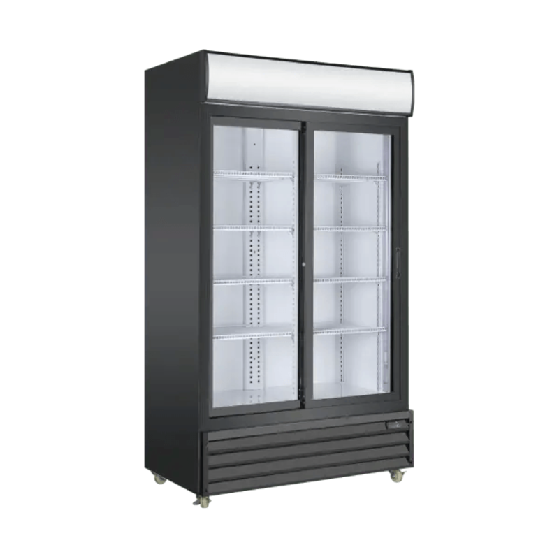 Ancaster AFE-G25 39.5" Double Sliding Glass Door Commercial Cooler