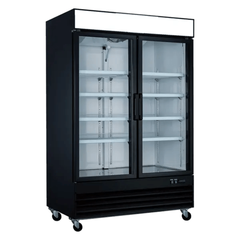 Ancaster Food Equipment GF45 43.5 Cu. Ft. Two-Door Merchandising Freezer