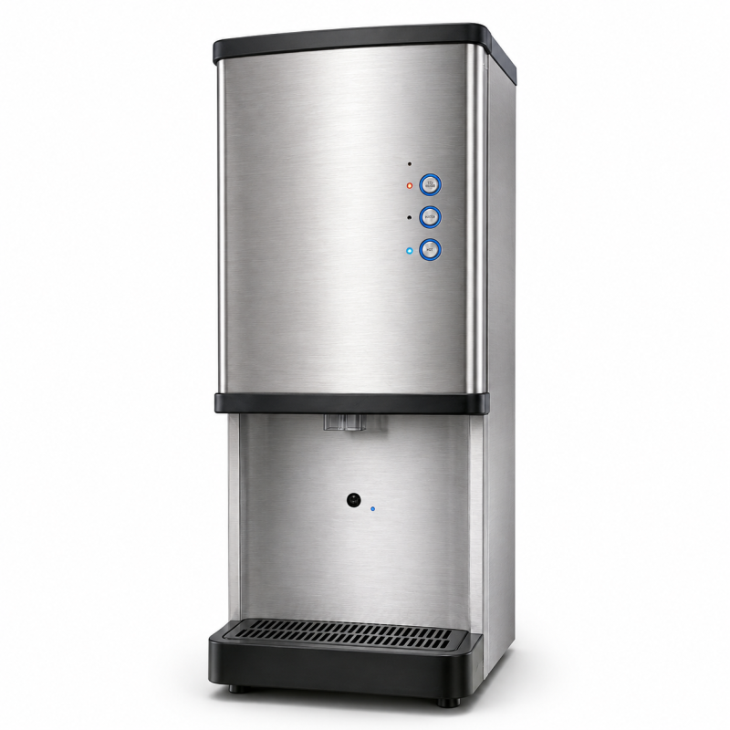 Distributeur de glaçons en cubelets de comptoir Ancaster Food Equipment BK-100 – Production de 220 lb
