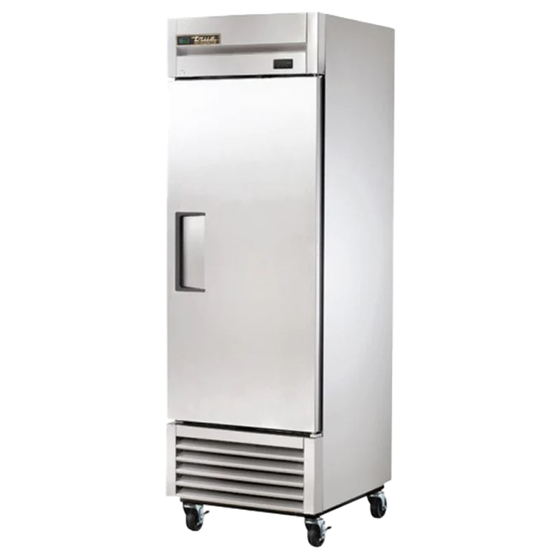 Ancaster Congélateur commercial avec porte pleine simple True T-23F de 27 pouces reconditionné
