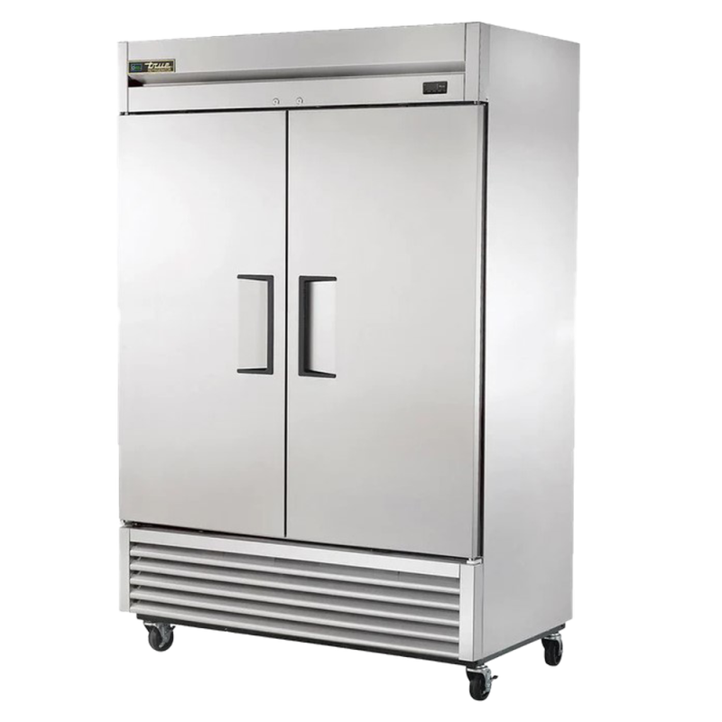 Congélateur commercial Ancaster T-49F de 137,4 cm à 2 portes pleines reconditionné