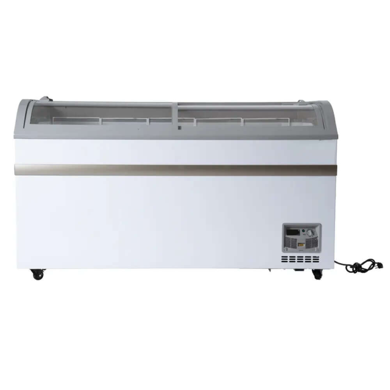 Congélateur coffre Ancaster Food Equipment XS-500YX de 17,7 pi³ avec porte vitrée