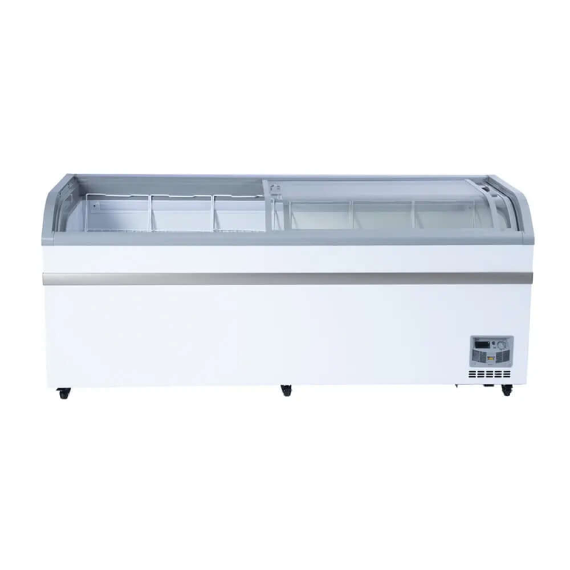 Ancaster Food Equipment XS-700YX Congélateur bahut à couvercle vitré 24,72 pi³ pour nouveautés