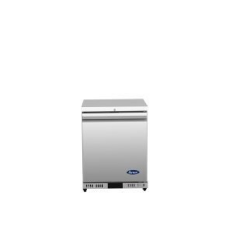 Réfrigérateur commercial Atosa AUR24SD de 24 pouces sous comptoir - 3,7 pi³