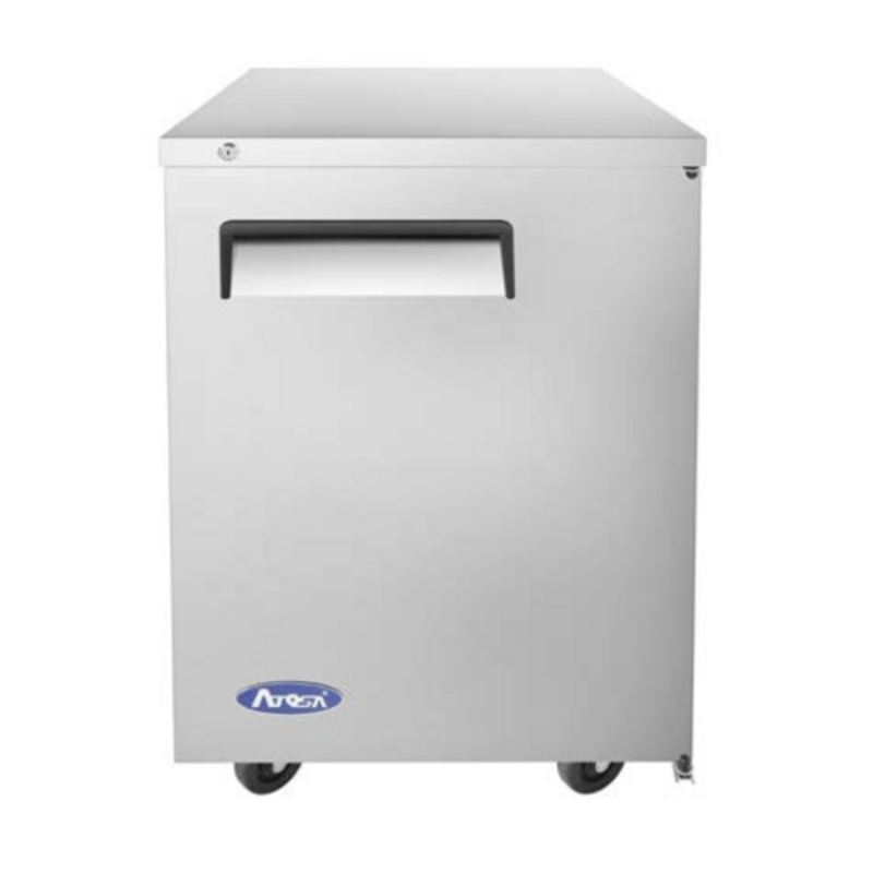 Atosa MBB23GR Réfrigérateur de bar arrière commercial de 23 pouces à porte pleine
