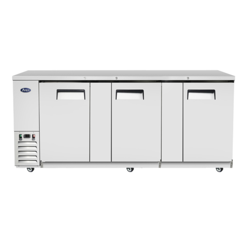 Réfrigérateur commercial Atosa MBB90GR avec portes pleines, 226,8 cm