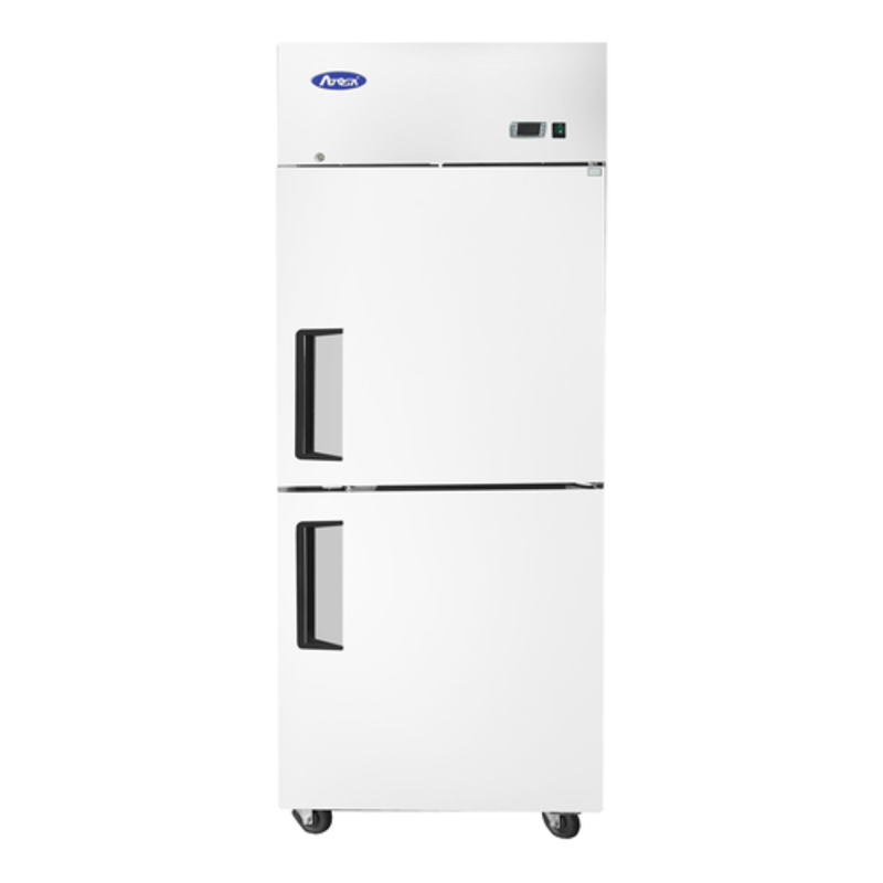 Congélateur commercial Atosa MBF8007GR de 606 litres, à porte divisée, une section et moteur supérieur