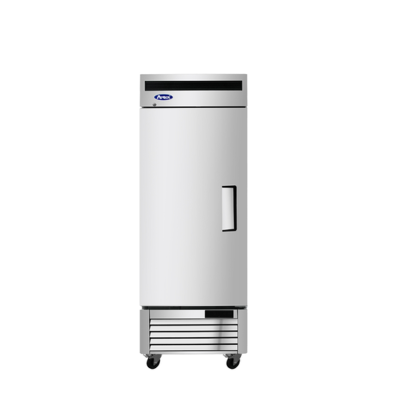 Congélateur commercial Atosa MBF8501GRL 27 pouces à pose au sol, 1 porte, charnière gauche