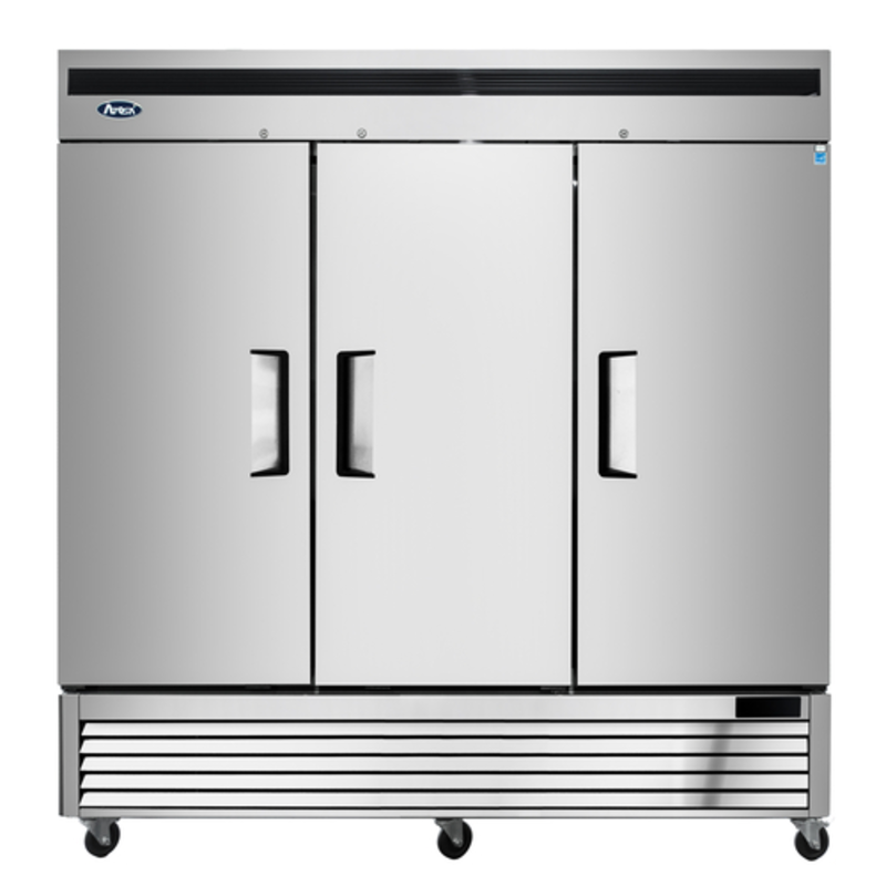 Réfrigérateur commercial Atosa MBF8508GR 3 portes pleines, 81,9 pouces