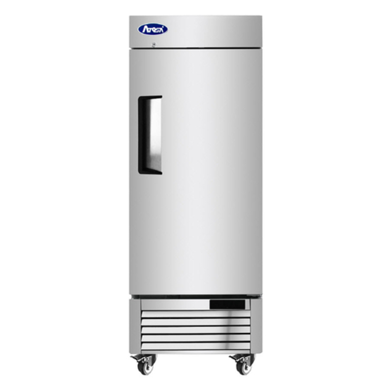 Atosa MBF8520GR Congélateur commercial armoire positive à une porte pleine de 24-1/4 pouces