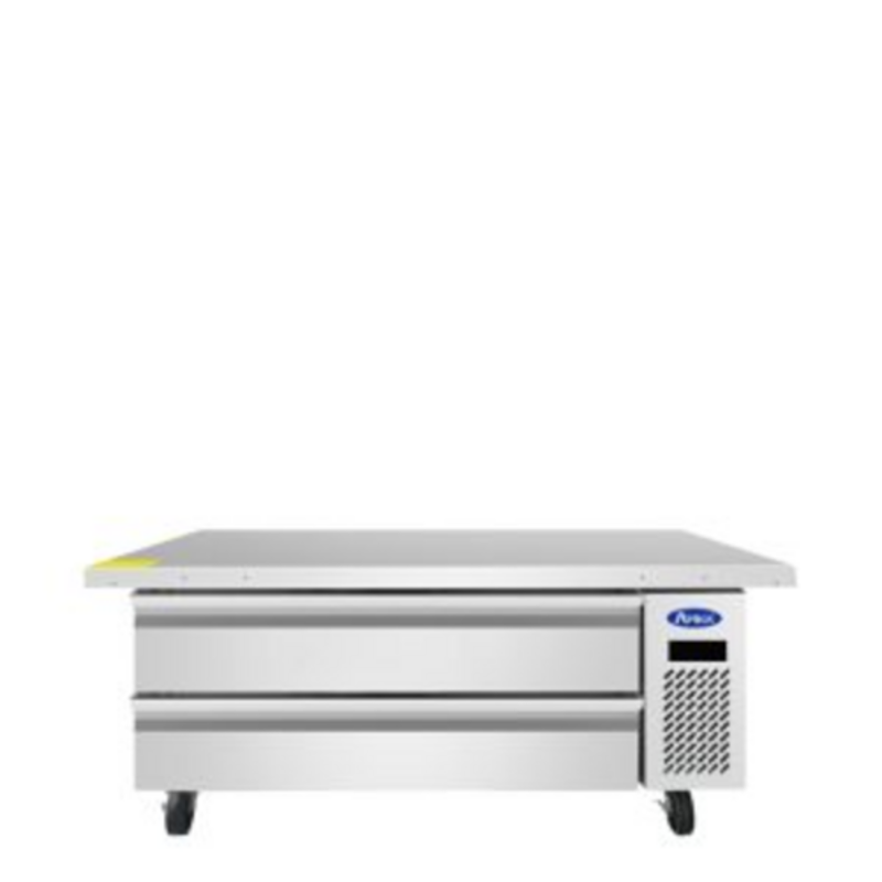 Congélateur-base de cuisine commercial Atosa MGF8461GR de 132 cm à deux tiroirs
