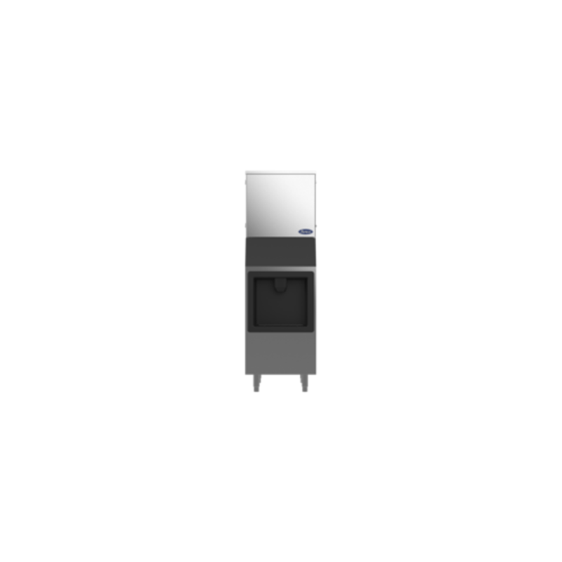Distributeur de glaçons commercial Atosa YDS0350A-161 de 159 kg avec stockage de 72,5 kg