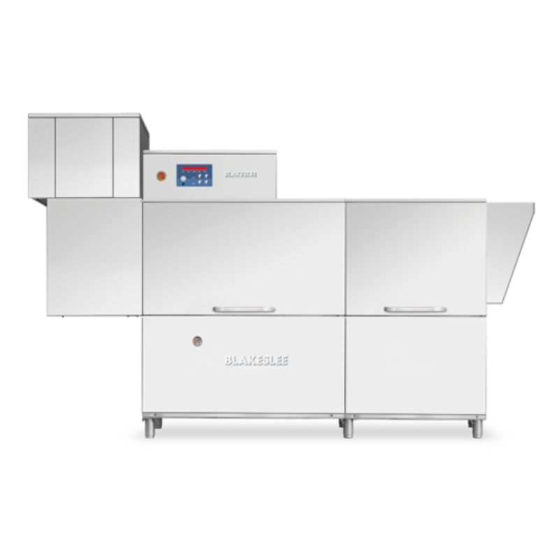 Lave-vaisselle à convoyeur à grand volume Blakeslee RC86 D99 avec sécheur soufflant, 340 casiers/heure