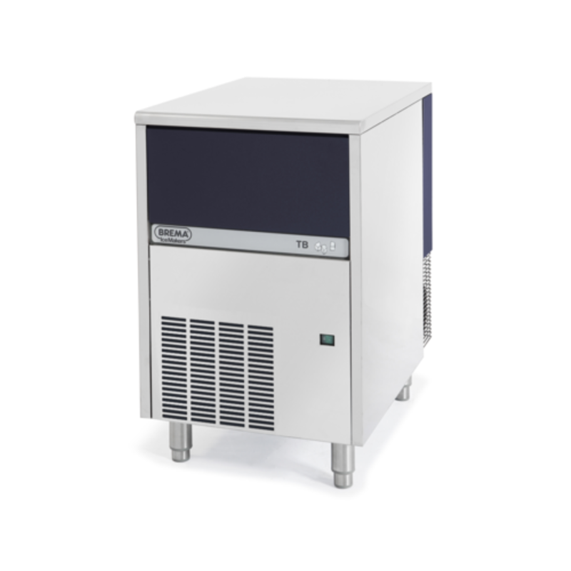 Brema TB852AHC Air-Cooled Pebble Ice Machine with 44 lb Bin - 216 lb/Day