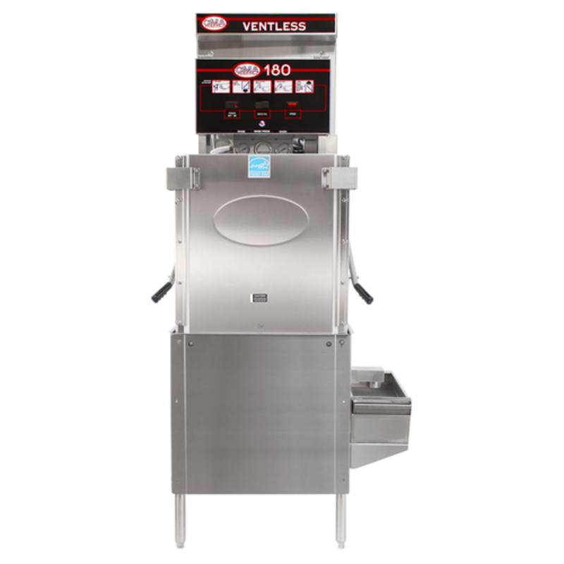 Lave-vaisselle à capot haute température sans ventilation CMA 180-VL (40 casiers/heure)