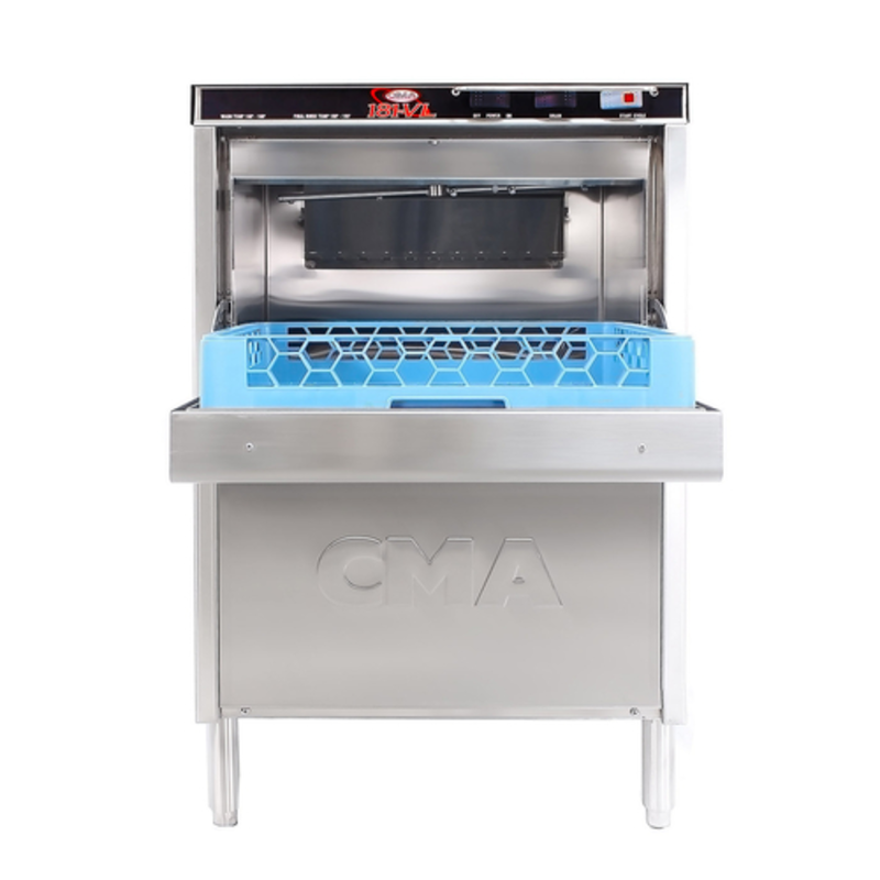 Lave-verres à capot, haute température, économiseur d'énergie 181-VL CMA Dishmachines