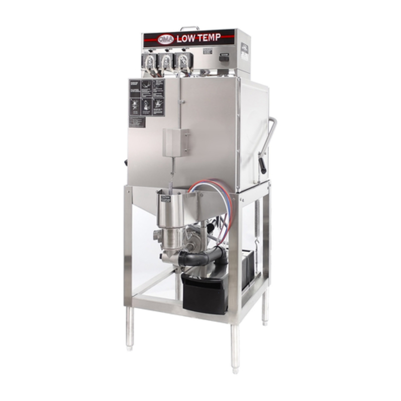 Lave-vaisselle à porte à basse température CMA Dishmachines AH de 25,75 pouces
