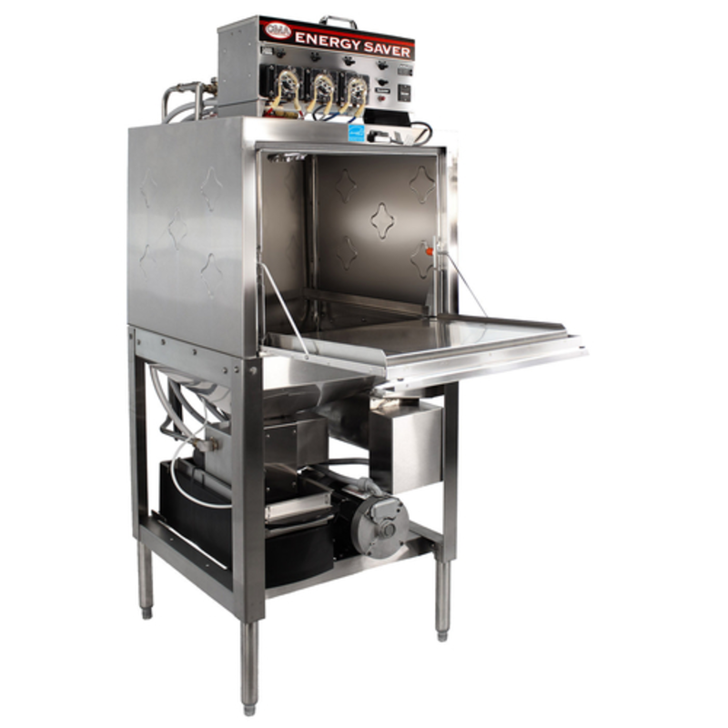 Lave-vaisselle frontal CMA Dishmachines EST-FL à basse température, 40 casiers