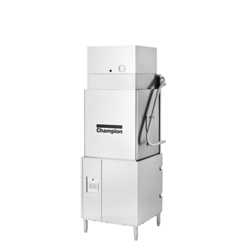 Lave-vaisselle à capot à haute température et sans ventilation Champion Moyer Diebel DH-6000T-VHR