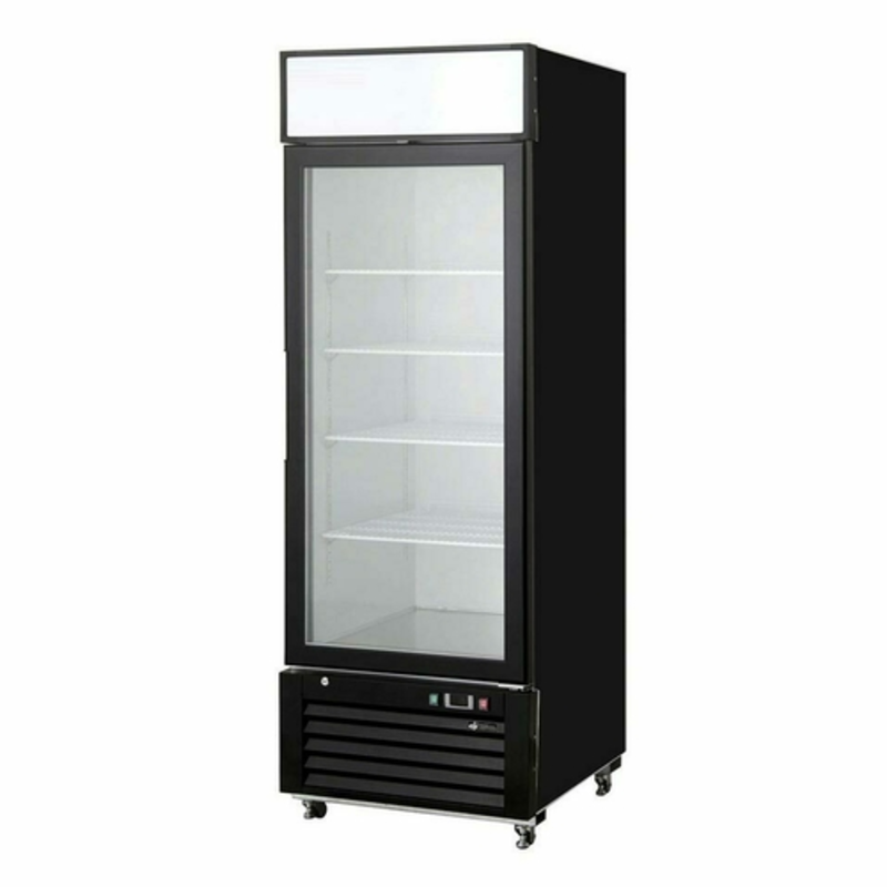 EFI C1-16.5GDX 5 Cu. Ft. Single Glass Door Display Refrigerator