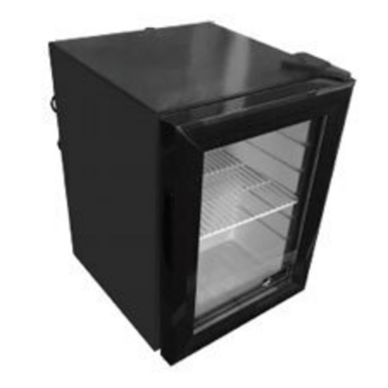 Réfrigérateur de comptoir vitré, 21 litres, modèle C1-21GDCT de marque EFI
