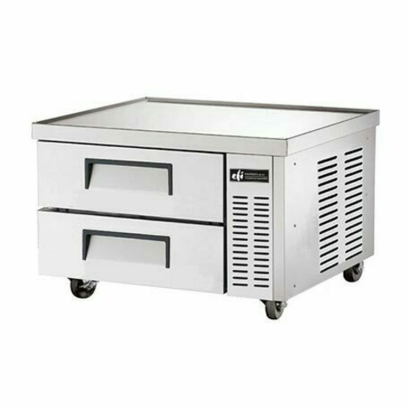 Base réfrigérée de chef EFI CCB-36 Versa Chill de 36 pouces avec plateau à bord marin