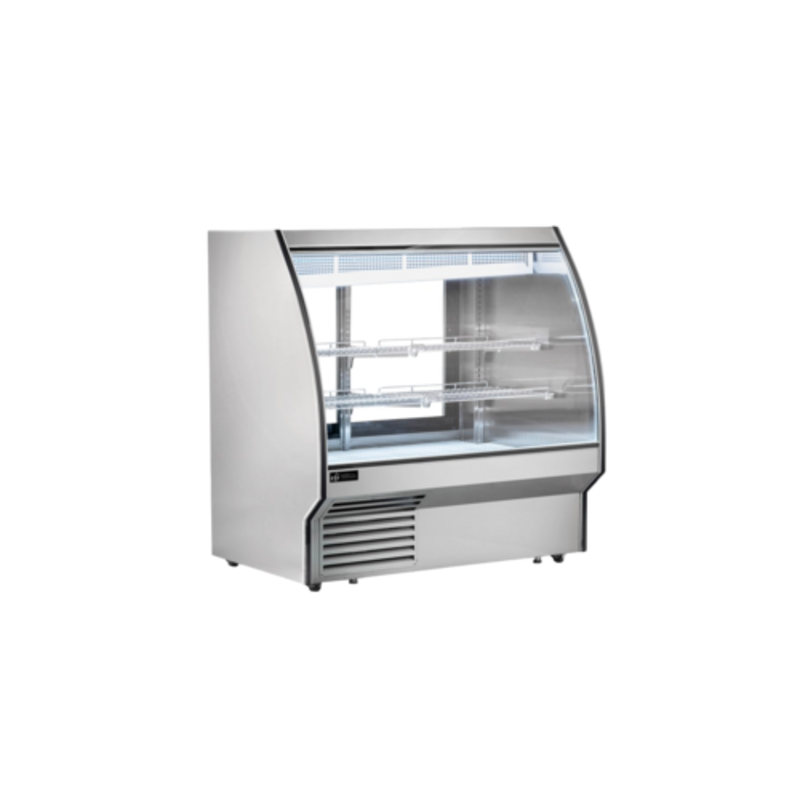 Vitrine Réfrigérée à Courbure de Verre EFI CDCSC-60 60 Pouces
