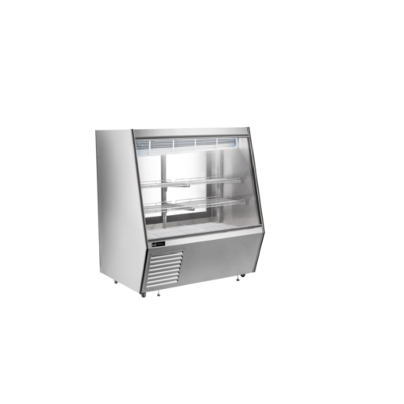 Vitrine réfrigérée de comptoir charcuterie EFI CDCSS-48 double service 48 pouces