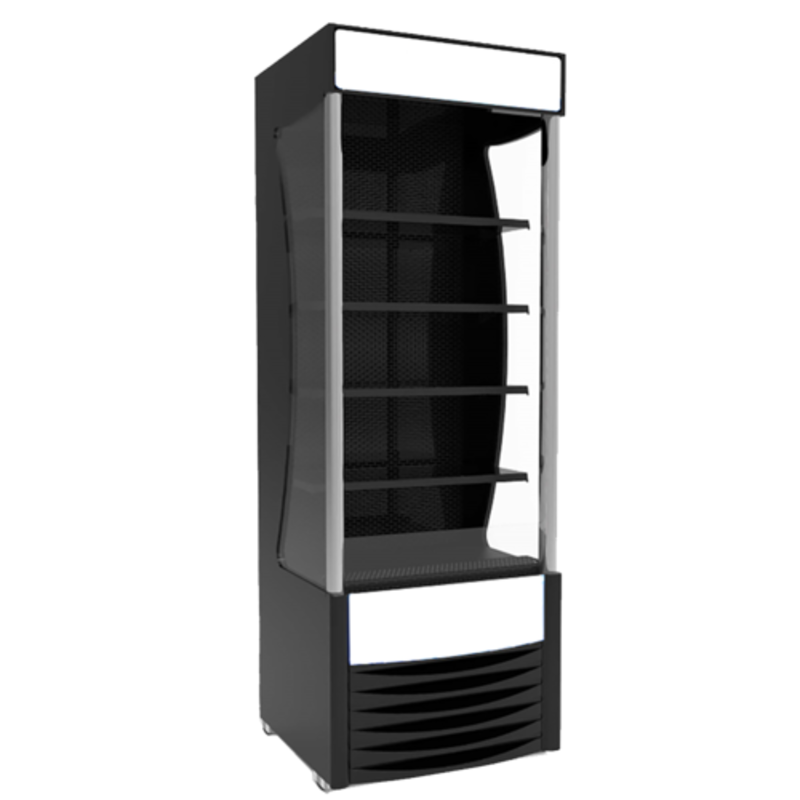 Réfrigérateur de présentation ouvert à emporter EFI CGOM-2880, 27,5 po