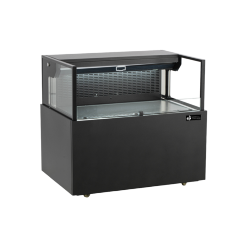 Vitrine Réfrigérée Ouverte Grab-and-Go EFI CGOMS-3624 Versa Series 90 cm, Noire