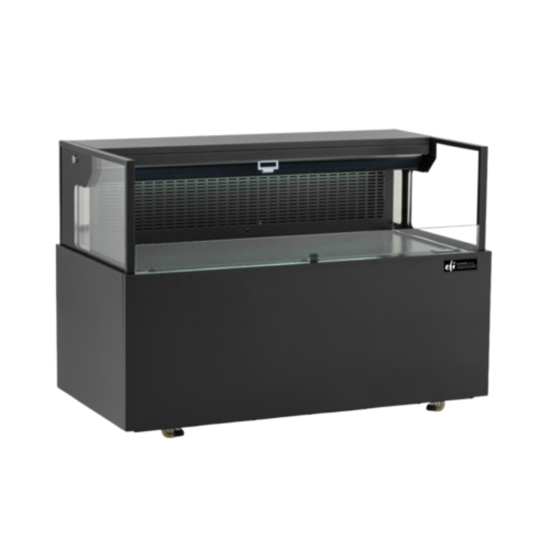Vitrine réfrigérée ouverte EFI CGOMS-4724 Versa 46,7" noire