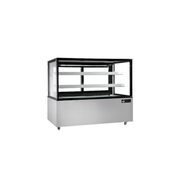 Vitrine réfrigérée de pâtisserie en verre droit EFI CGSM-4948 de 48,8 pouces