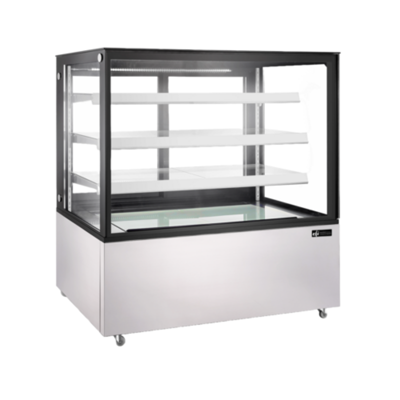 EFI CGSM-7356 Versa Series 72.5-Inch Straight Glass Refrigerated Bakery Case