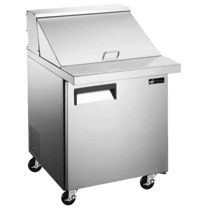 Réfrigérateur de préparation Mega Top EFI X-Line CMDR1-27VCX de 27,5 pouces