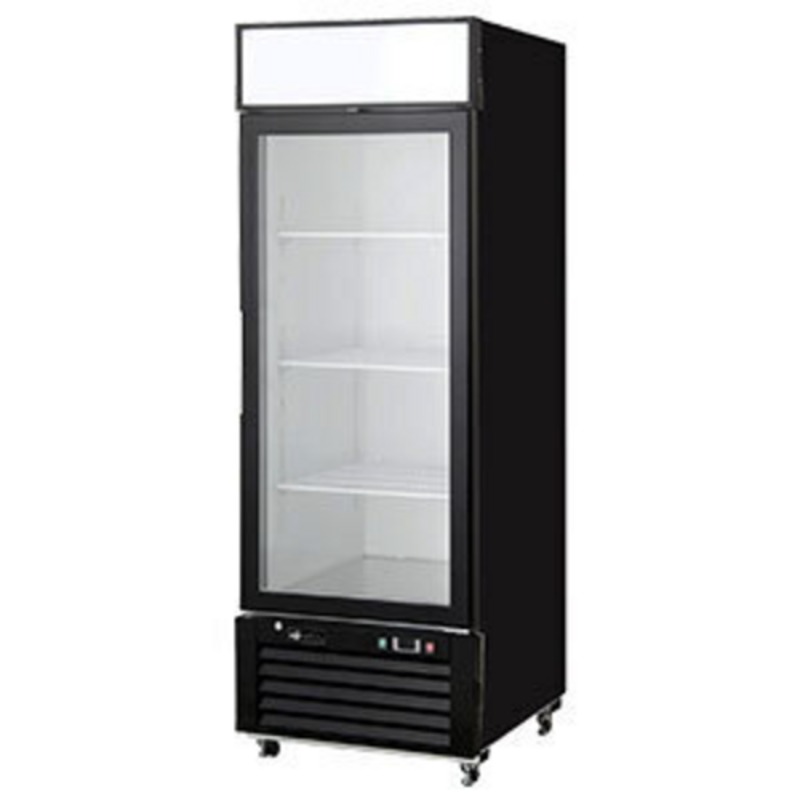 Congélateur d'affichage en verre à 1 porte EFI F1-27GDVC-L Versa-Chill, Charnière gauche, 19,2 pi³