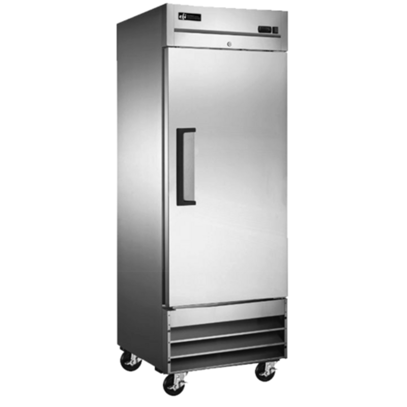 Congélateur commercial armoire simple porte EFI F1-27VCX-L X-Line 23 pi³ – Charnière à gauche