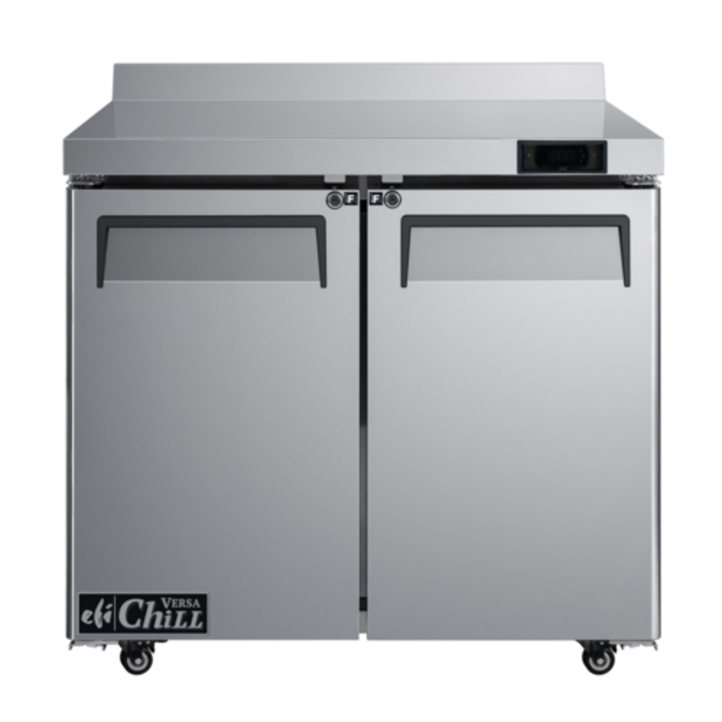 Congélateur de travail 2 portes avec dosseret 36" EFI FWDR2-36VC Versa Chill
