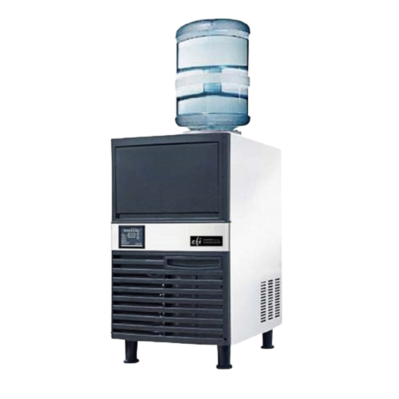EFI IM-120-WB 120-lb Air-Cooled Cube Ice Maker with 40-lb Built-In Bin (Bottled Water)