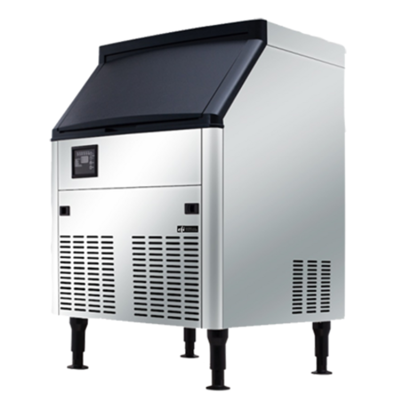Machine à glaçons cubiques à refroidissement par air EFI IM-160 avec bac de stockage de 36 kg