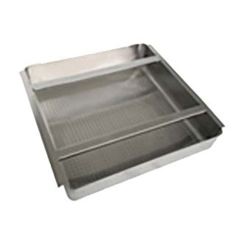 Panier de vidange en acier inoxydable robuste EFI SI824-SCB (23,5" x 23,5")