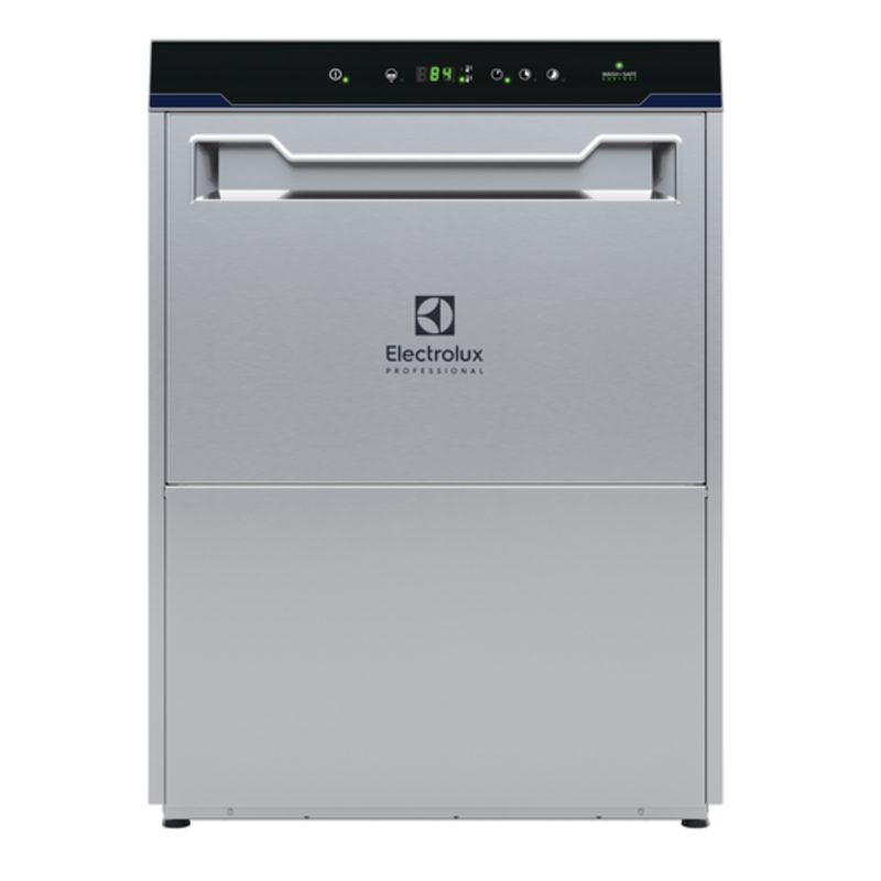 Lave-vaisselle professionnel sous-comptoir Electrolux 502717 haute température avec assainissement - 30 casiers/h