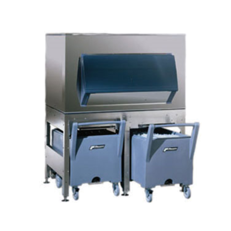 Follett ITS3250SG-90 3255-Lb Elevated Ice Transport System with 3 Carts