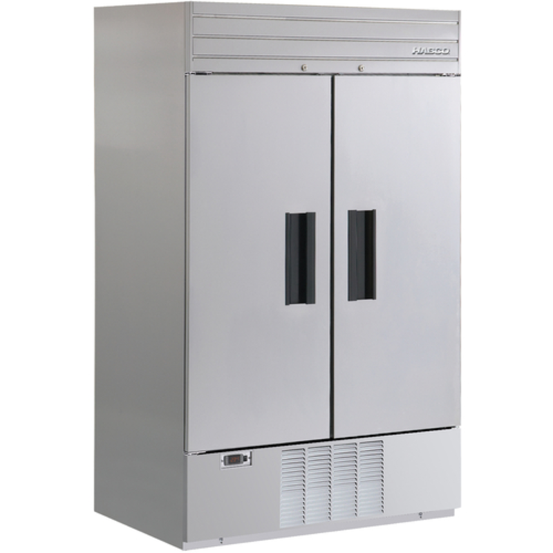Congélateur commercial armoire Habco SF46HCSA, deux portes, 120,65 cm, porte pleine