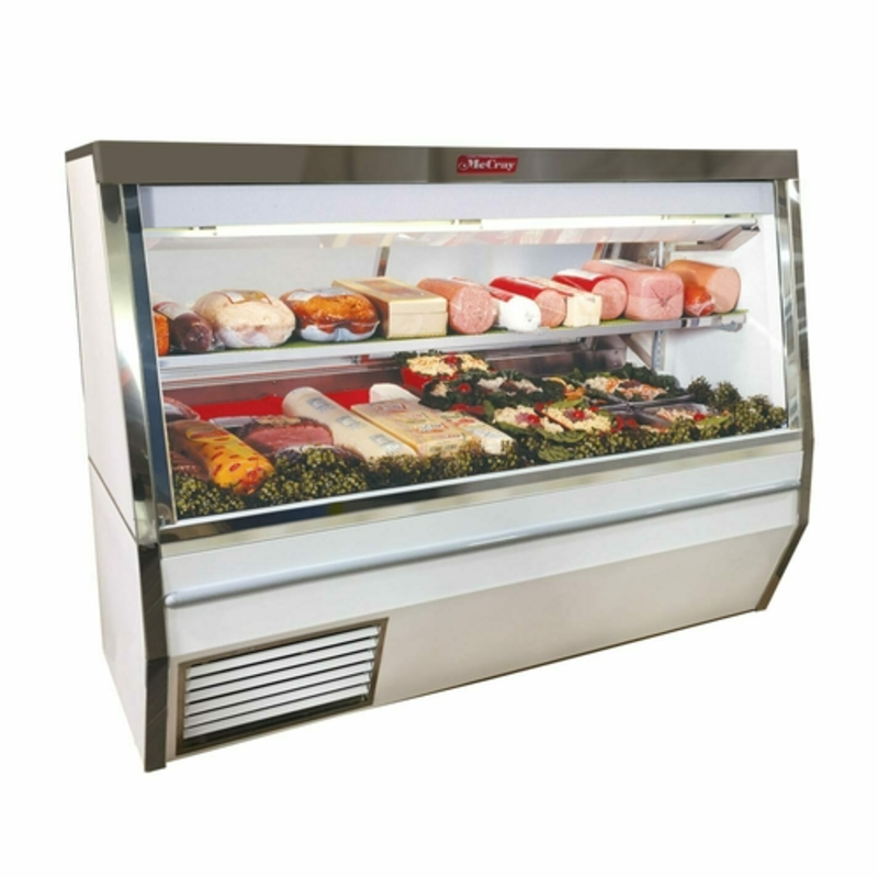 Howard-McCray SC-CDS34N-8-LED 96-Inch Double Duty Refrigerated Deli Display Case