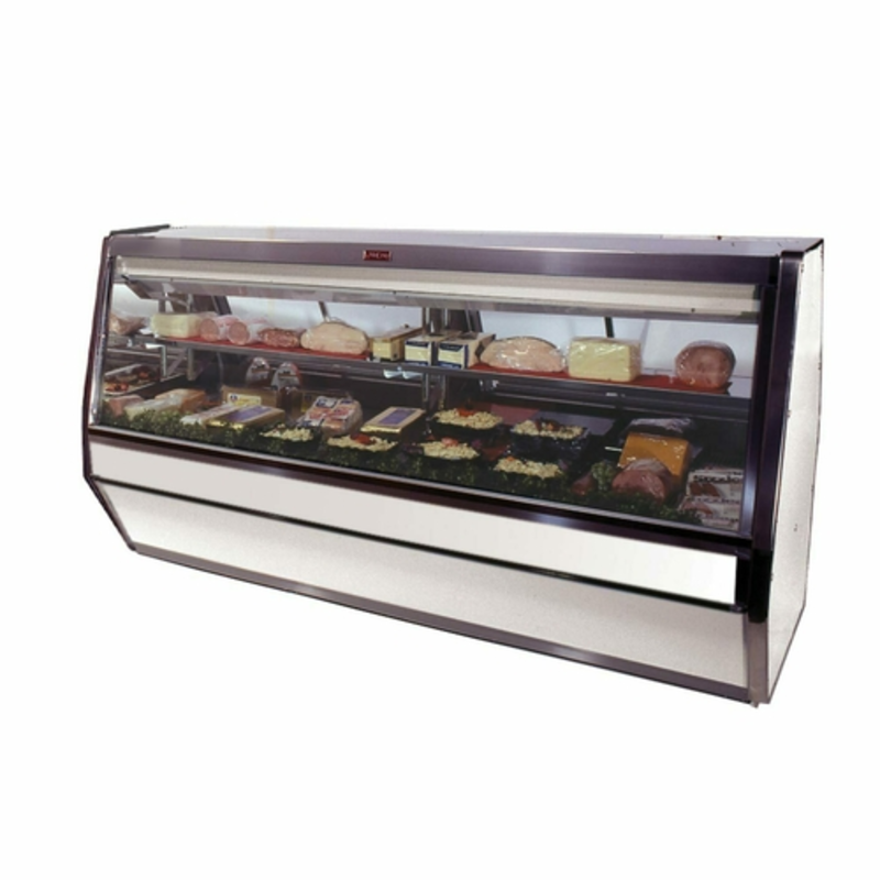Vitrine réfrigérée de charcuterie Howard-McCray SC-CDS40E-6-LED, 76,5", blanche