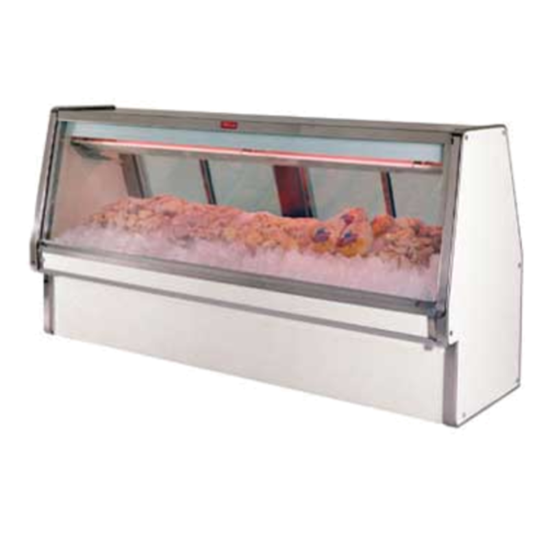 Howard-McCray 76.5-Inch Self-Contained Fish and Poultry Service Case SC-CFS34E-6-LED