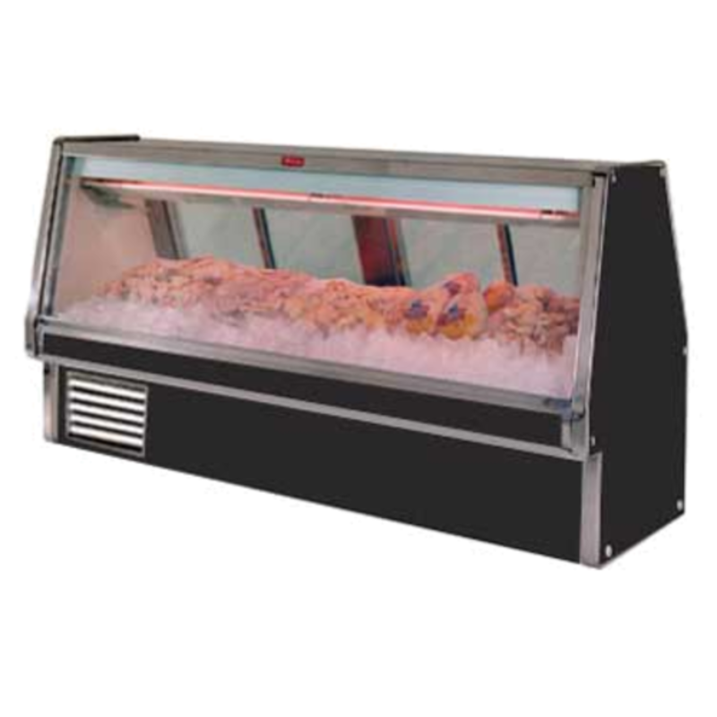 Howard-McCray SC-CFS34E-8-BE-LED 100.5" Endless Double Duty Seafood & Poultry Service Case