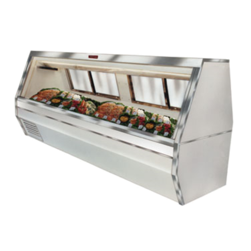 Howard-McCray SC-CFS35-4-LED 50-Inch Seafood and Poultry Display Refrigerator with Lower Storage