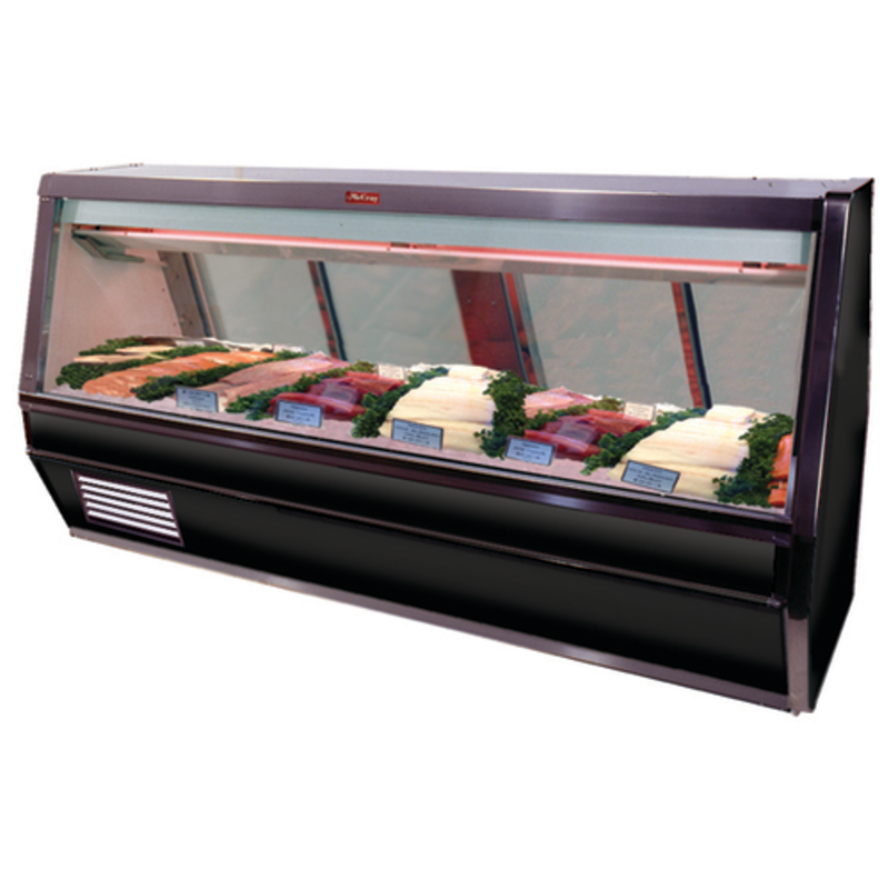 Howard-McCray SC-CFS40E-12-BE-LED 148.5-Inch Single Duty Seafood and Poultry Service Case